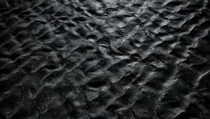 Preview wallpaper waves, water, bw, ripples