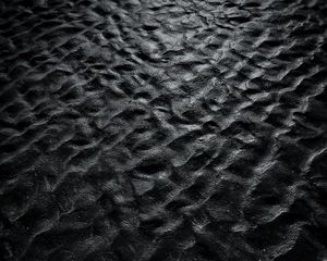 Preview wallpaper waves, water, bw, ripples