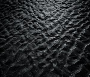 Preview wallpaper waves, water, bw, ripples