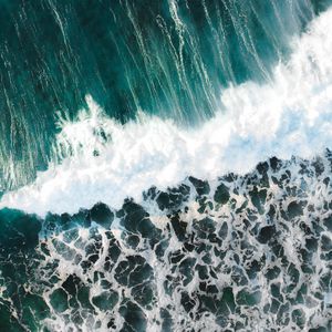 Preview wallpaper waves, water, foam, surf