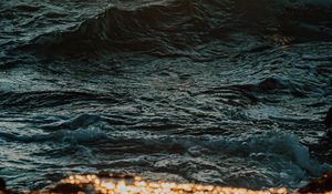 Preview wallpaper waves, water, light, reflection, glare