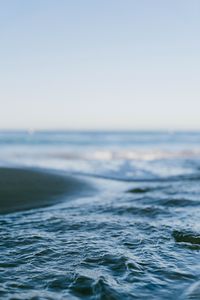 Preview wallpaper waves, water, macro, ripples, sea