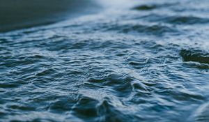 Preview wallpaper waves, water, macro, ripples, sea