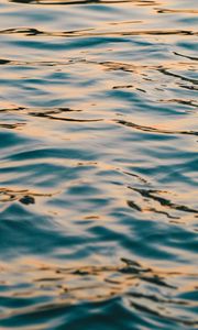 Preview wallpaper waves, water, ripples, surface