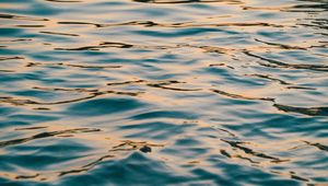 Preview wallpaper waves, water, ripples, surface