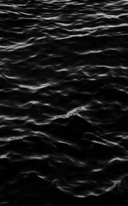 Preview wallpaper waves, water, ripples, black