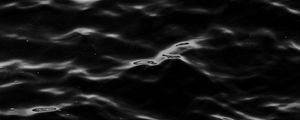 Preview wallpaper waves, water, ripples, black