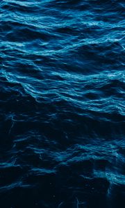 Preview wallpaper waves, water, ripples, surface, blue