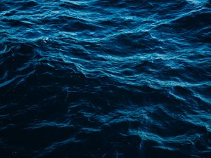 Preview wallpaper waves, water, ripples, surface, blue