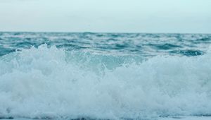 Preview wallpaper waves, water, sea, coast, beach