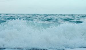 Preview wallpaper waves, water, sea, coast, beach