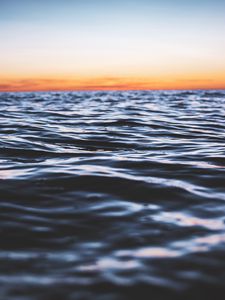 Preview wallpaper waves, water, sea, ripples