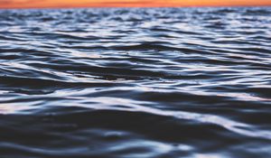 Preview wallpaper waves, water, sea, ripples