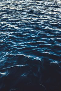 Preview wallpaper waves, water, sea, ripples, wavy