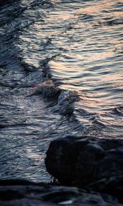 Preview wallpaper waves, water, spray, stream
