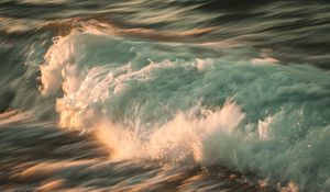 Preview wallpaper waves, water, spray, movement