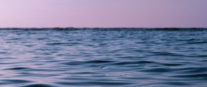 Preview wallpaper waves, water, surface, body of water, horizon