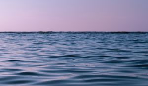 Preview wallpaper waves, water, surface, body of water, horizon