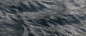 Preview wallpaper waves, water, surface, gray