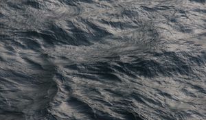 Preview wallpaper waves, water, surface, gray