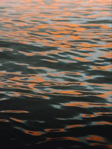 Preview wallpaper waves, water, surface, body of water, reflection