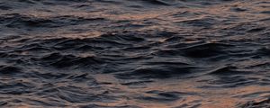 Preview wallpaper waves, water, surface, dark, body of water