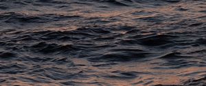 Preview wallpaper waves, water, surface, dark, body of water