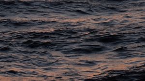Preview wallpaper waves, water, surface, dark, body of water