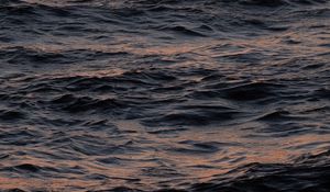 Preview wallpaper waves, water, surface, dark, body of water
