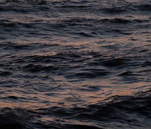 Preview wallpaper waves, water, surface, dark, body of water