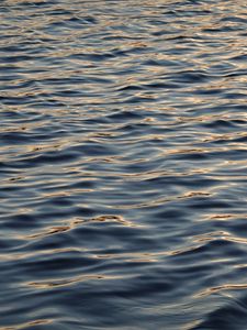 Preview wallpaper waves, water, surface, ripples