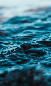 Preview wallpaper waves, water, wavy, ripples, sea