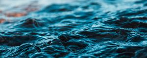 Preview wallpaper waves, water, wavy, ripples, sea