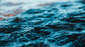 Preview wallpaper waves, water, wavy, ripples, sea