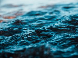 Preview wallpaper waves, water, wavy, ripples, sea