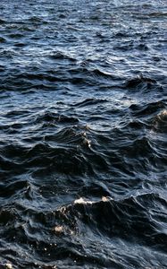 Preview wallpaper waves, water, wavy, glare, sea