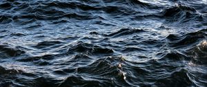 Preview wallpaper waves, water, wavy, glare, sea