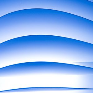 Preview wallpaper waves, wavy, stripes, lines, blue