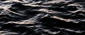 Preview wallpaper waves, wavy, water, glare, dark