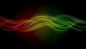 Preview wallpaper wavy, lines, rainbow, colorful