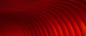 Preview wallpaper wavy, ribbed, surface, red
