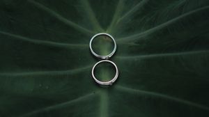Preview wallpaper wedding rings, rings, couple, love, wedding