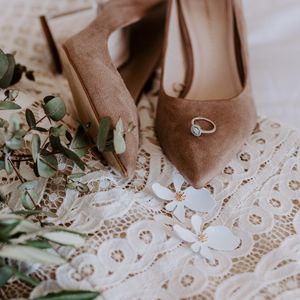 Preview wallpaper wedding, shoes, ring, bouquet, decoration, details, patterns