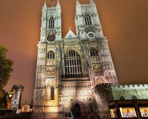 Preview wallpaper westminster, westminster abbey, houses