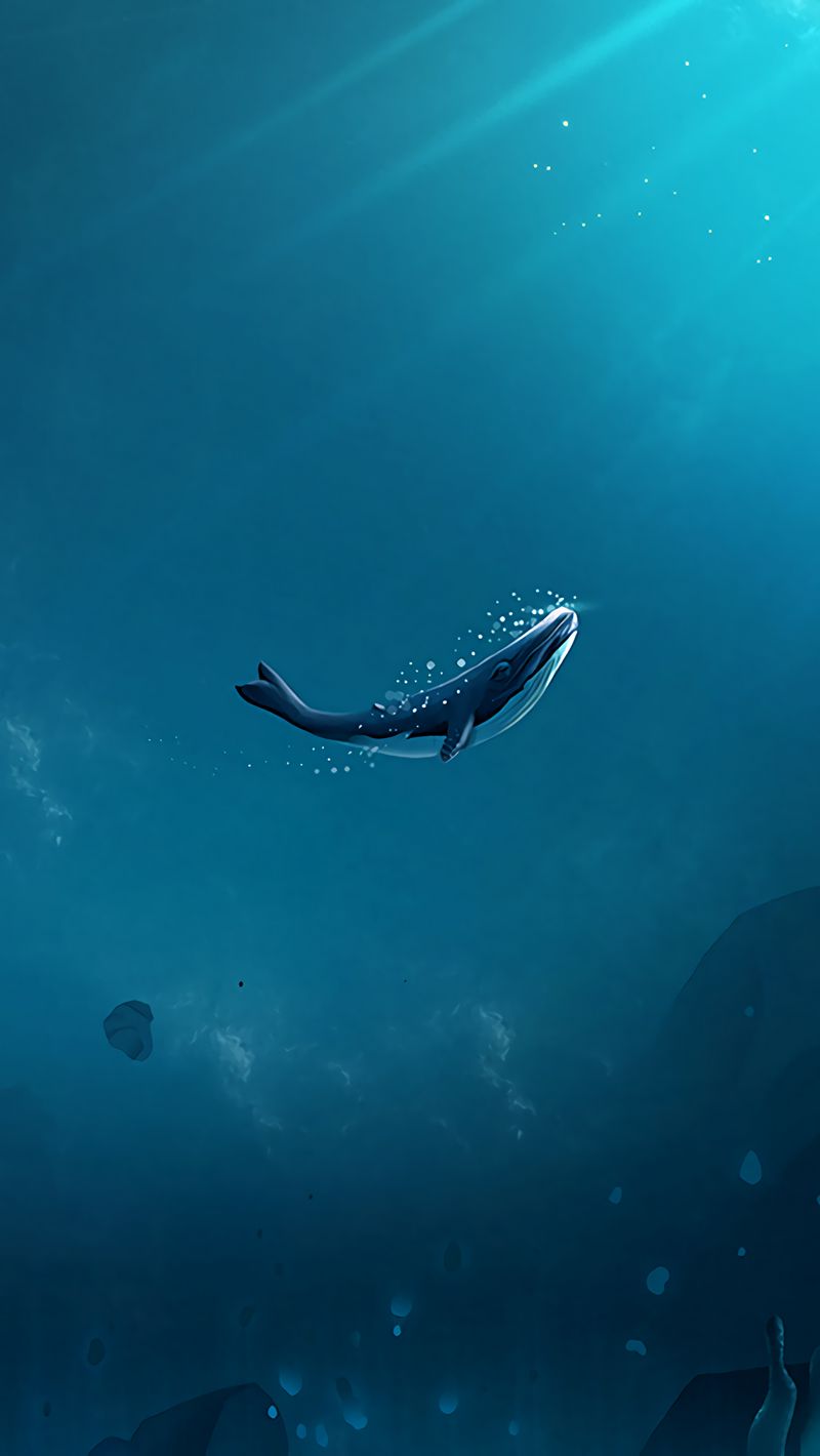 iPhoneXpaperscom  iPhone X wallpaper  vr22bubbleunderwater swimbwdarkpattern