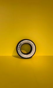 Preview wallpaper wheel, circle, minimalism, yellow