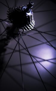 Preview wallpaper wheel, spokes, dark, shadow