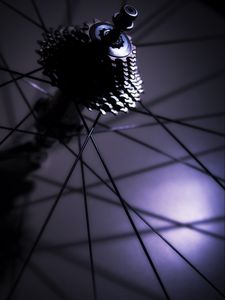 Preview wallpaper wheel, spokes, dark, shadow