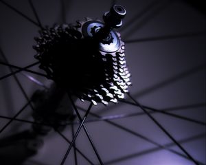 Preview wallpaper wheel, spokes, dark, shadow