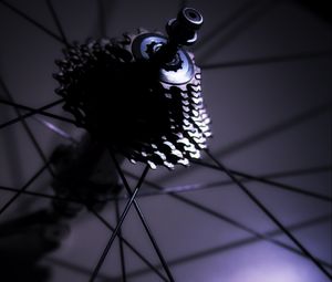 Preview wallpaper wheel, spokes, dark, shadow